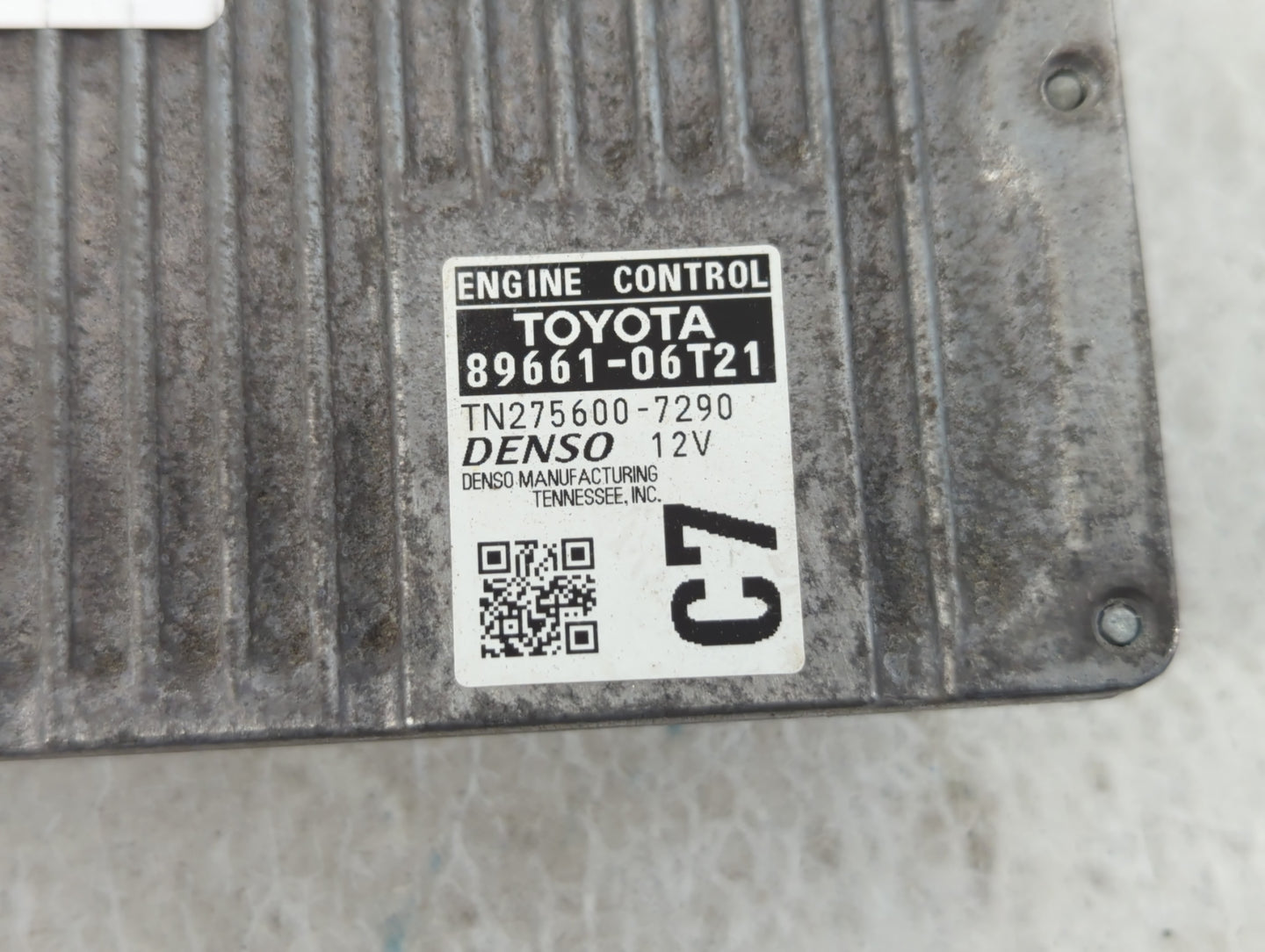 2016-2017 Toyota Camry PCM Engine Control Computer ECU ECM PCU OEM P/N:TN276200-7290 89661-06T221 Fits Fits 2016 2017 OEM Us