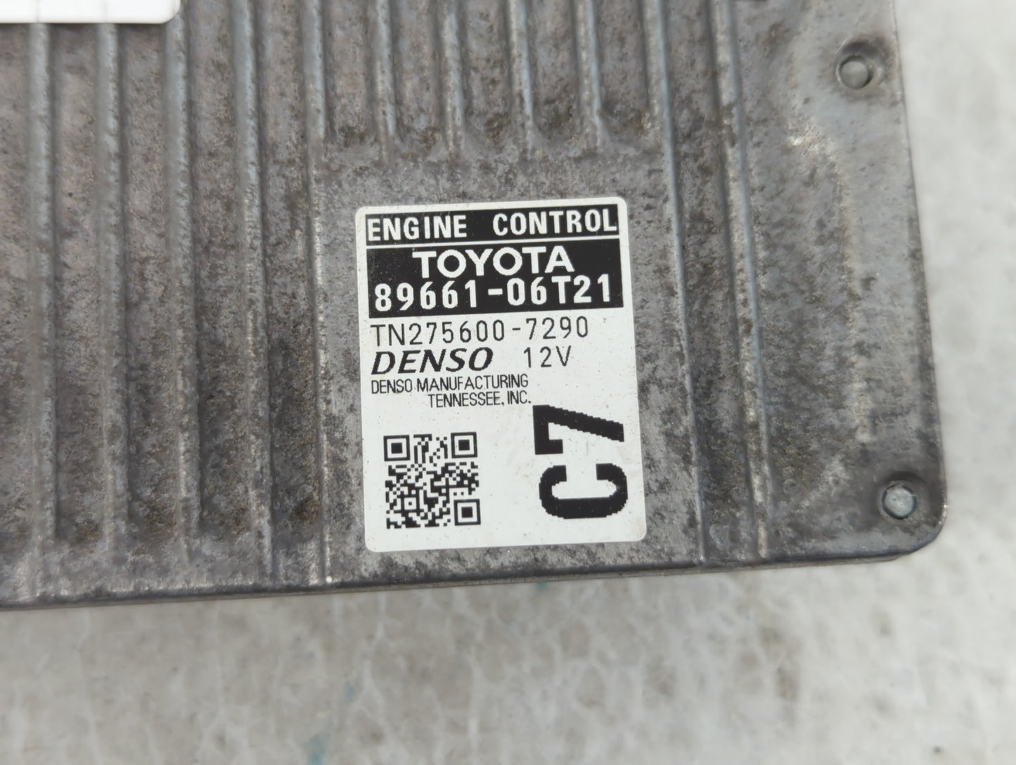 2016-2017 Toyota Camry PCM Engine Control Computer ECU ECM PCU OEM P/N:TN276200-7290 89661-06T221 Fits Fits 2016 2017 OEM Us