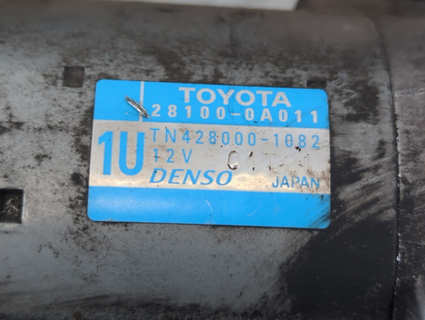 2004-2017 Toyota Camry Car Starter Motor Solenoid OEM P/N:428000-1082 28100-0A011 Fits OEM Used Auto Parts - Oemusedautopart