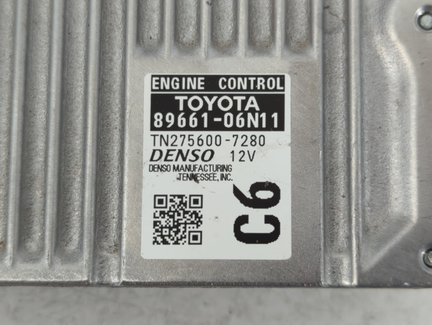 2016-2017 Toyota Camry PCM Engine Control Computer ECU ECM PCU OEM P/N:275600-7280 89661-06N11 Fits Fits 2016 2017 OEM Used 