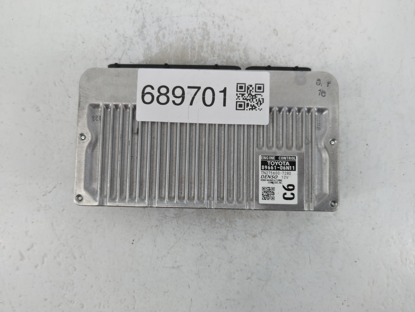 2016-2017 Toyota Camry PCM Engine Control Computer ECU ECM PCU OEM P/N:275600-7280 89661-06N11 Fits Fits 2016 2017 OEM Used 