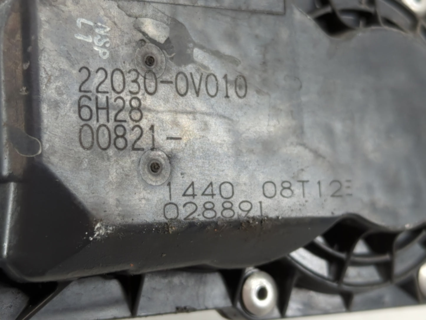 2010-2017 Toyota Camry Throttle Body P/N:22030-0V010 Fits Fits 2009 2010 2011 2012 2013 2014 2015 2016 2017 2018 2019 OEM Us