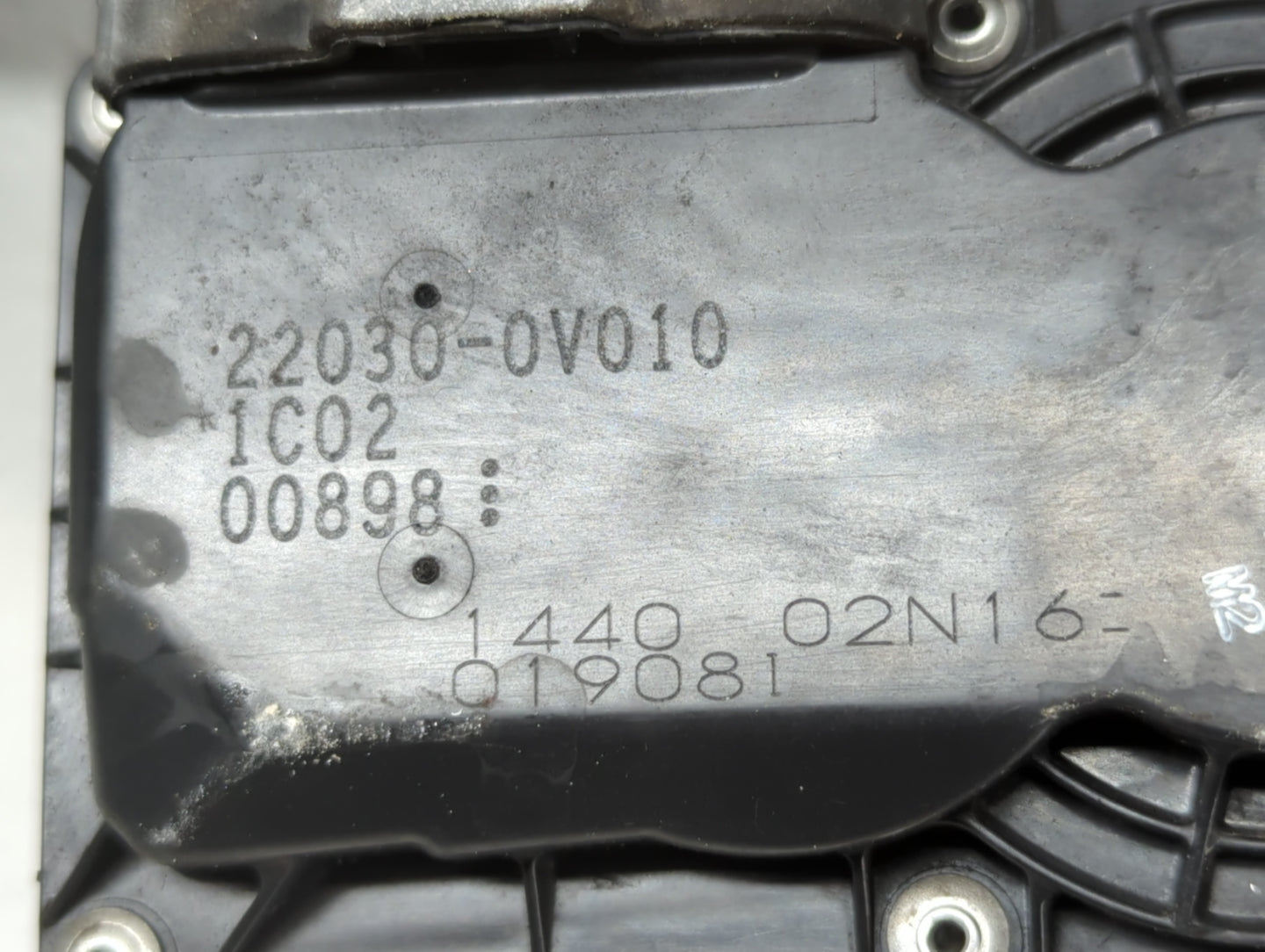 2012-2017 Toyota Camry Throttle Body P/N:22030-0V010 Fits Fits 2012 2013 2014 2015 2016 2017 2018 2019 2020 2021 OEM Used Au