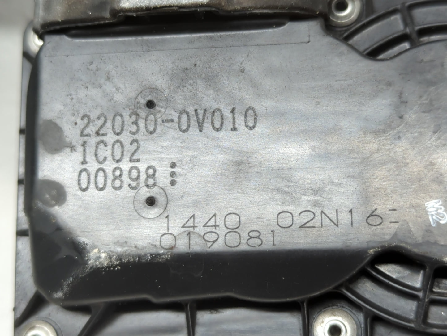 2012-2017 Toyota Camry Throttle Body P/N:22030-0V010 Fits Fits 2012 2013 2014 2015 2016 2017 2018 2019 2020 2021 OEM Used Au