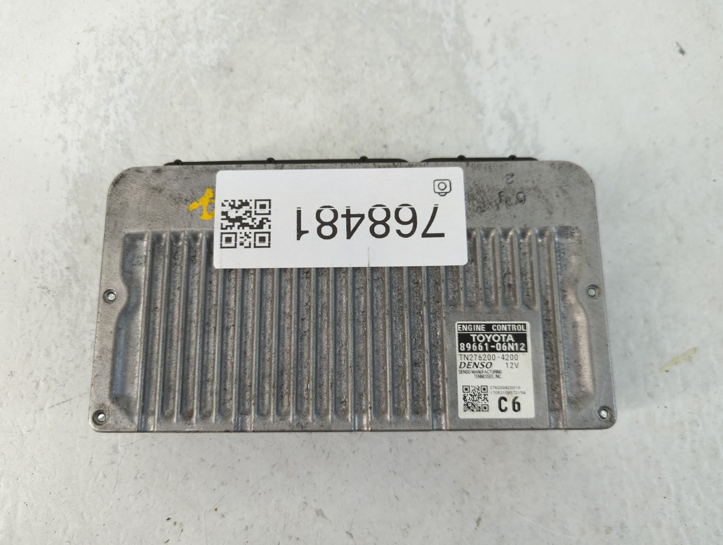 2016-2017 Toyota Camry PCM Engine Control Computer ECU ECM PCU OEM P/N:TN276200-4200 89661-06N12 Fits Fits 2016 2017 OEM Use