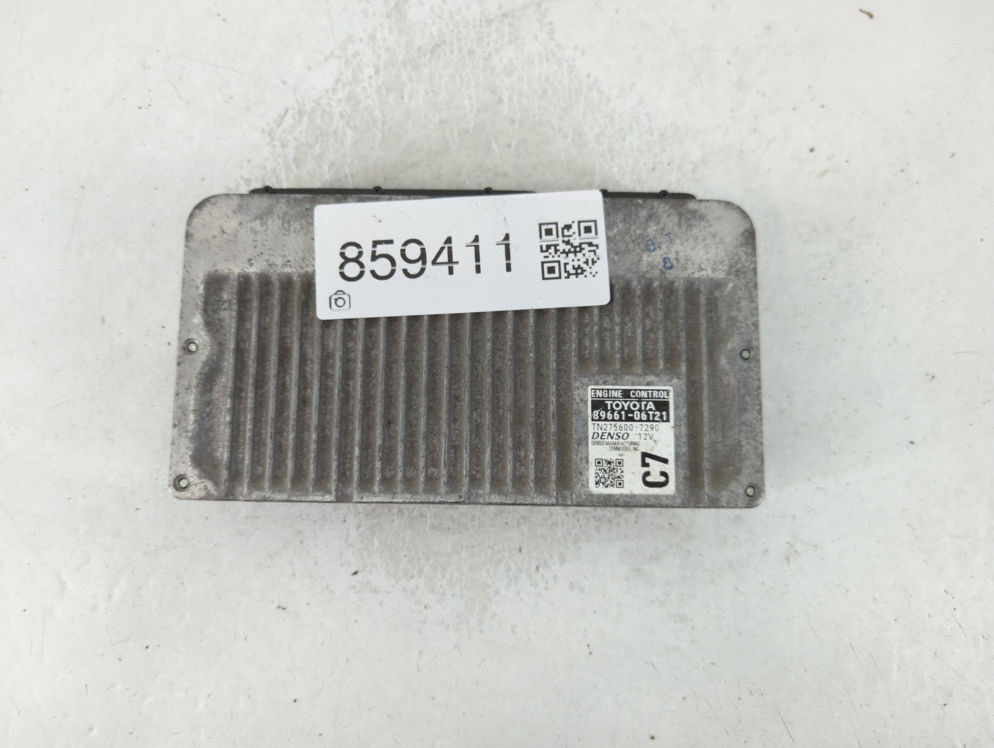 2016-2017 Toyota Camry PCM Engine Control Computer ECU ECM PCU OEM P/N:TN275600-7290 89661-06T21 Fits Fits 2016 2017 OEM Use