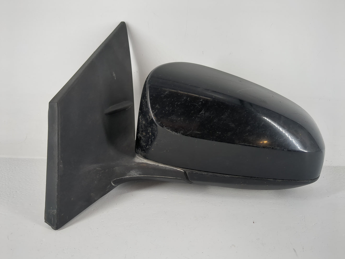 2014-2019 Toyota Corolla Driver Left Side View Manual Door Mirror Black - Oemusedautoparts1.com