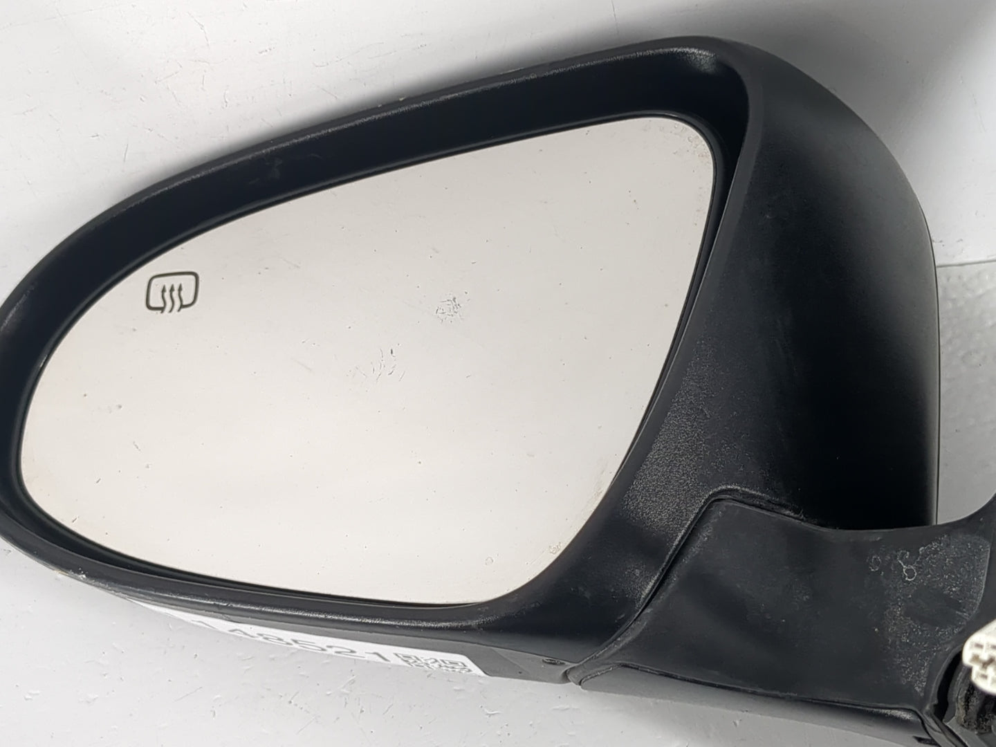 2014-2019 Toyota Corolla Driver Left Side View Manual Door Mirror Black - Oemusedautoparts1.com