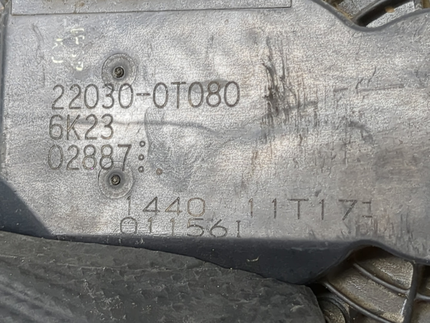 2011-2019 Toyota Corolla Throttle Body P/N:22030-0T080 Fits Fits 2011 2012 2013 2014 2015 2016 2017 2018 2019 OEM Used Auto 