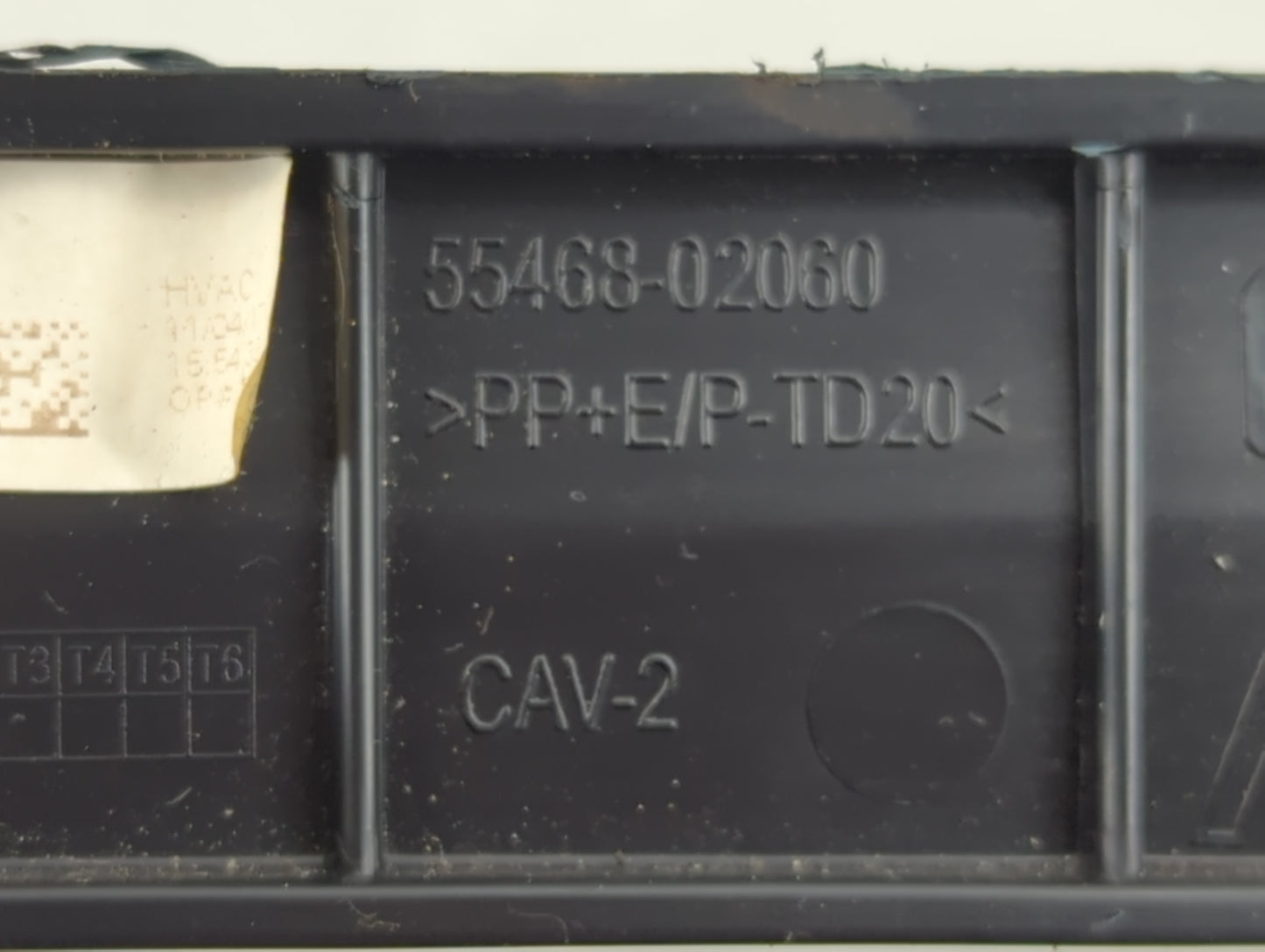 2017-2019 Toyota Corolla Climate Control Module Temperature AC/Heater Replacement P/N:55468-02060 Fits Fits 2017 2018 2019 O