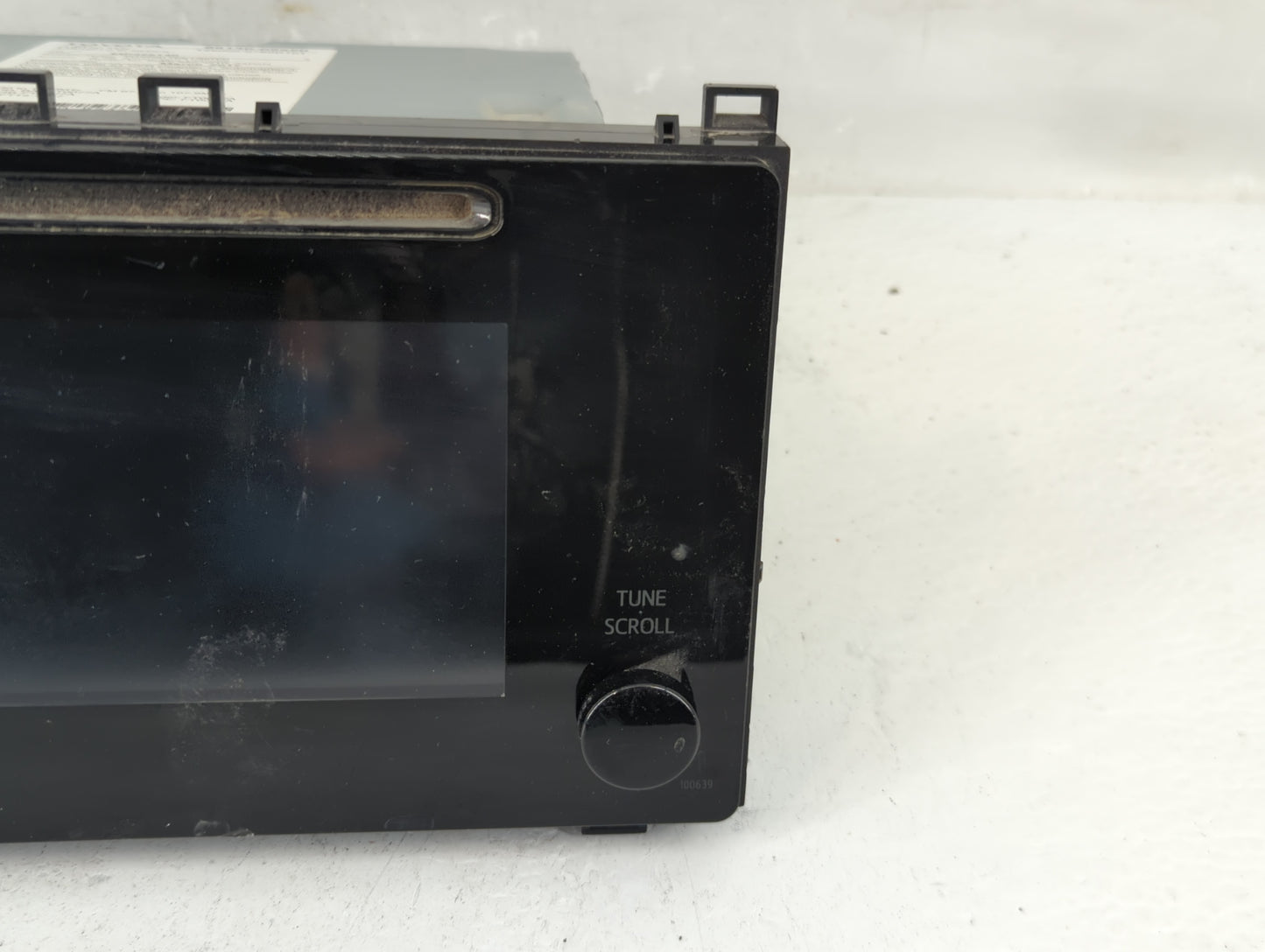 2017 Toyota Corolla Radio AM FM Cd Player Receiver Replacement P/N:86140-02520 Fits OEM Used Auto Parts - Oemusedautoparts1.