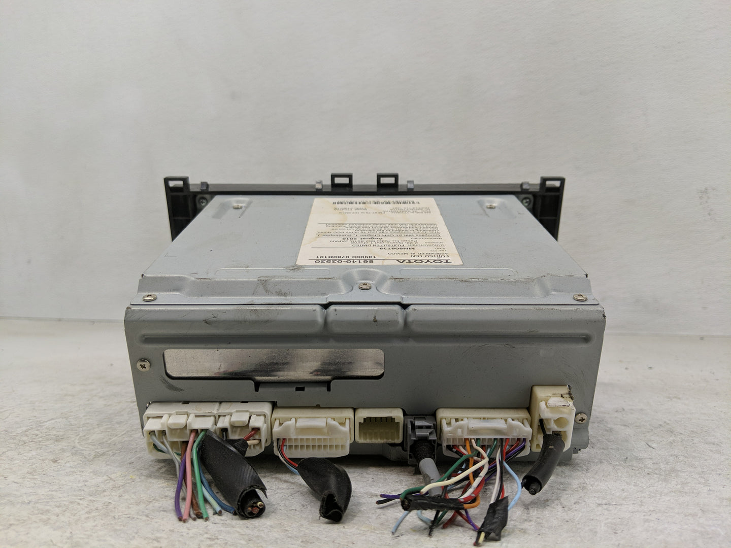 2017-2019 Toyota Corolla Radio AM FM Cd Player Receiver Replacement P/N:86140-02520 Fits Fits 2017 2018 2019 OEM Used Auto P