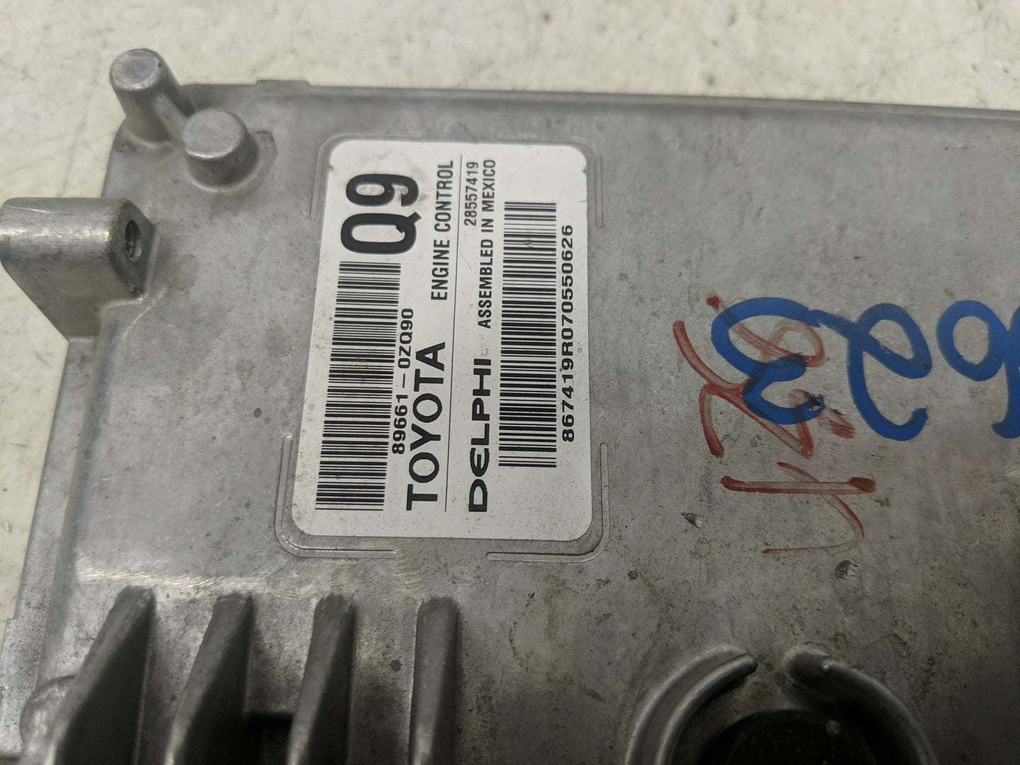 2017-2019 Toyota Corolla PCM Engine Control Computer ECU ECM PCU OEM P/N:89661-0ZQ90 Fits Fits 2017 2018 2019 OEM Used Auto 