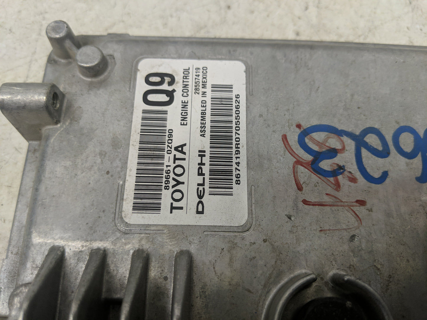 2017-2019 Toyota Corolla PCM Engine Control Computer ECU ECM PCU OEM P/N:89661-0ZQ90 Fits Fits 2017 2018 2019 OEM Used Auto 