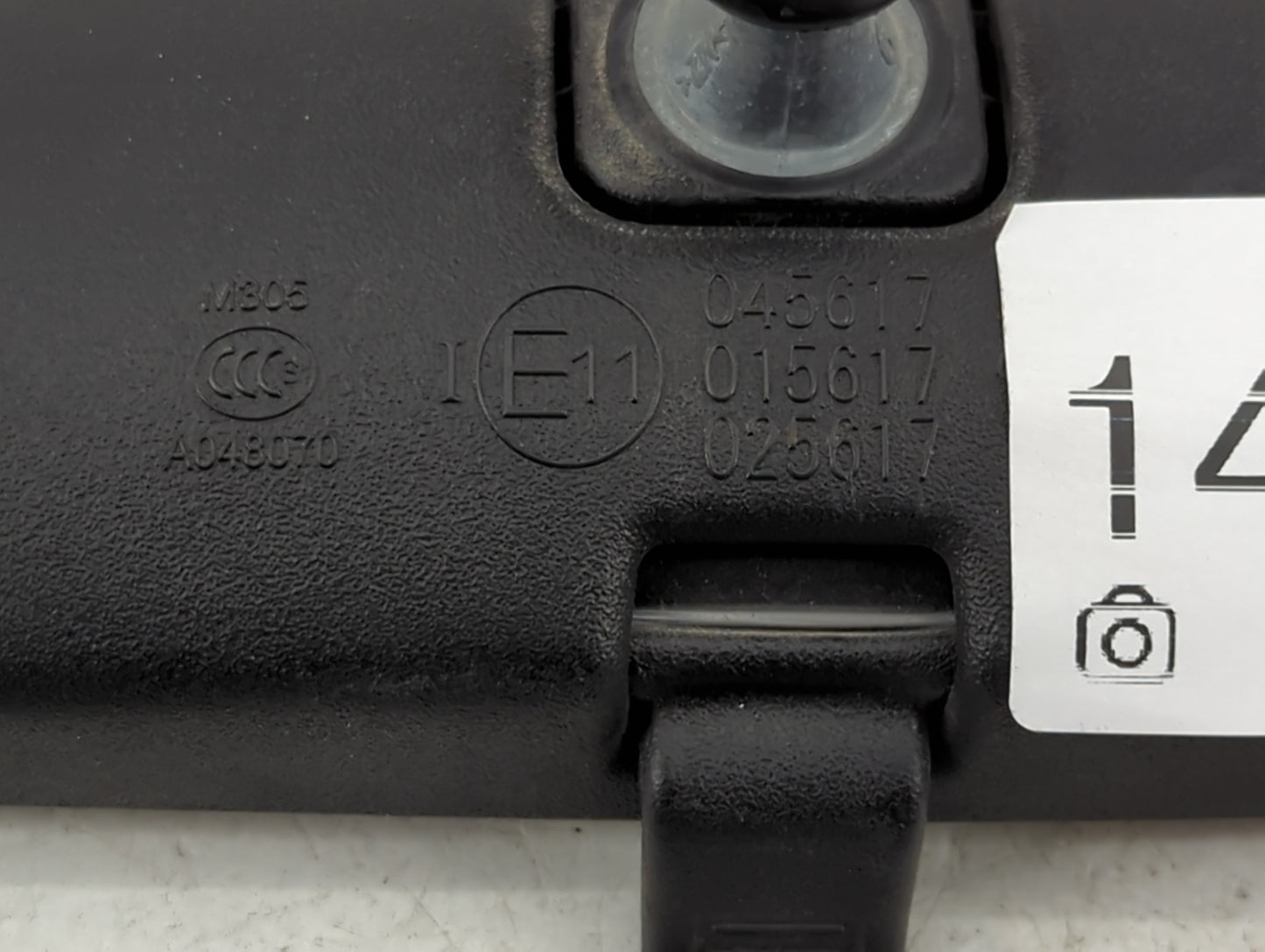 2017-2022 Toyota Corolla Interior Rear View Mirror Replacement OEM P/N:A048070 Fits Fits 2016 2017 2018 2019 2020 2021 2022 