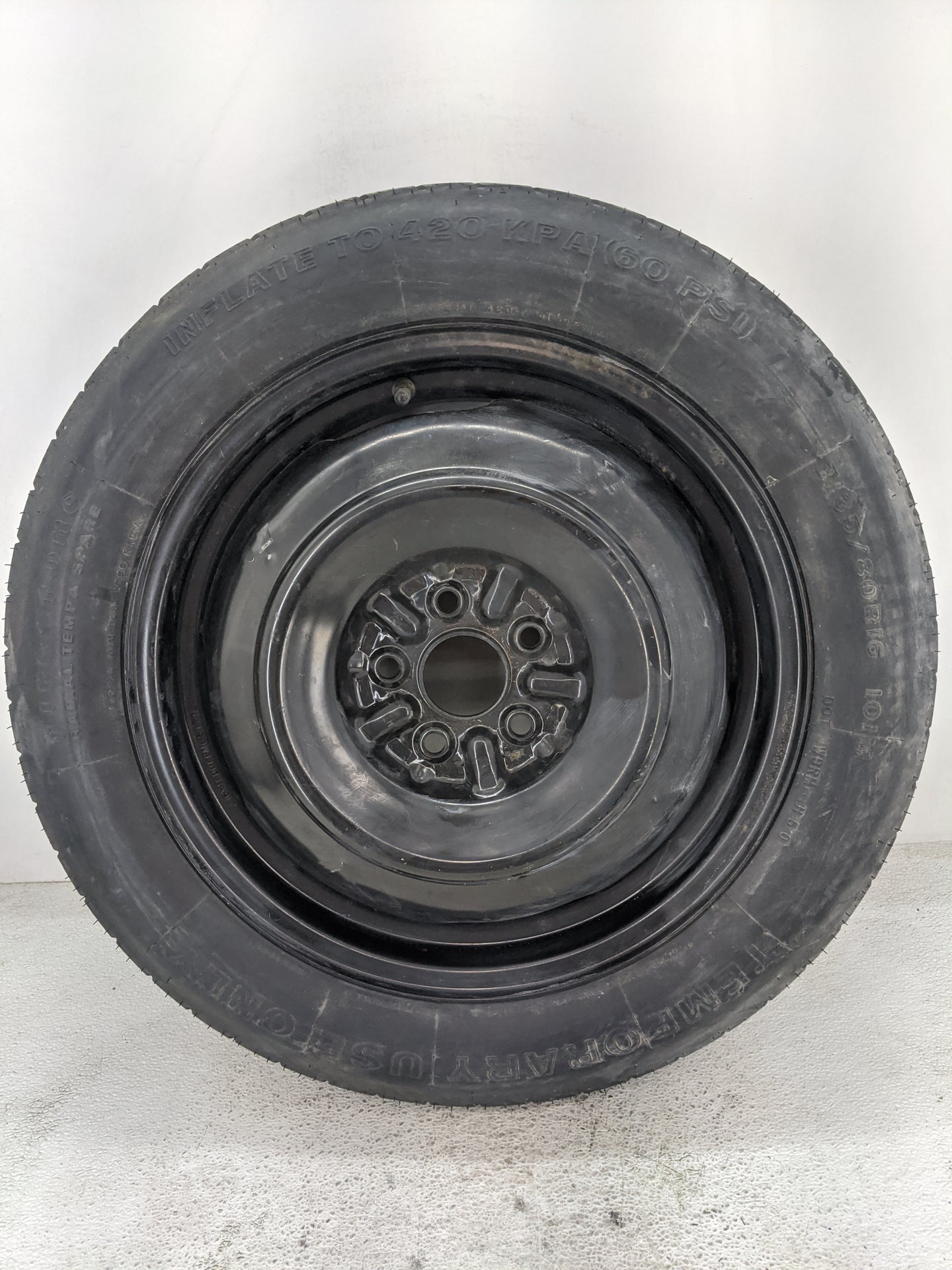 2003-2020 Toyota Corolla Spare Donut Tire Wheel Rim Oem - Oemusedautoparts1.com