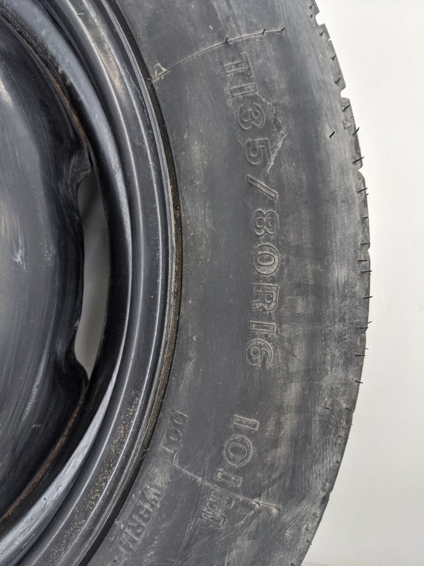 2003-2020 Toyota Corolla Spare Donut Tire Wheel Rim Oem - Oemusedautoparts1.com