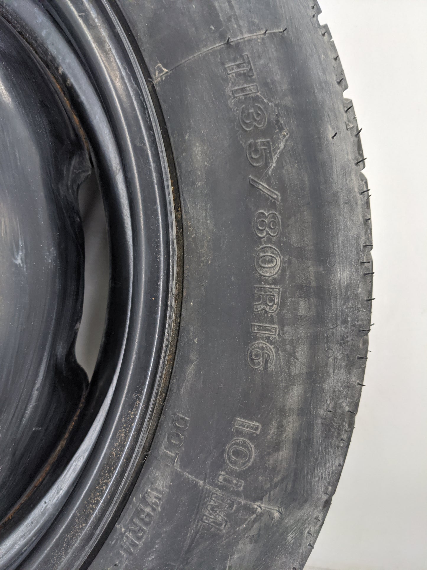 2003-2020 Toyota Corolla Spare Donut Tire Wheel Rim Oem - Oemusedautoparts1.com
