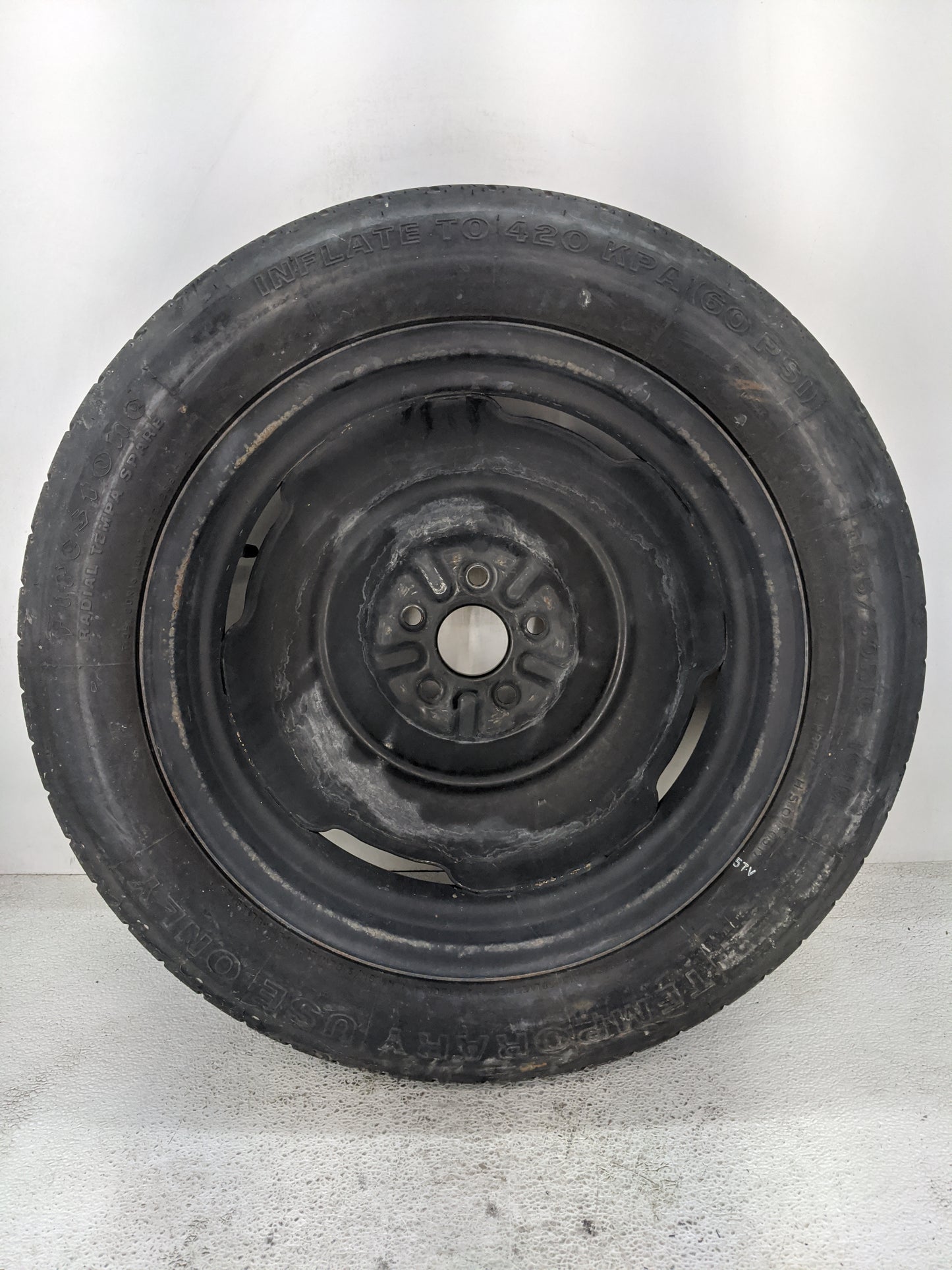 2003-2020 Toyota Corolla Spare Donut Tire Wheel Rim Oem - Oemusedautoparts1.com