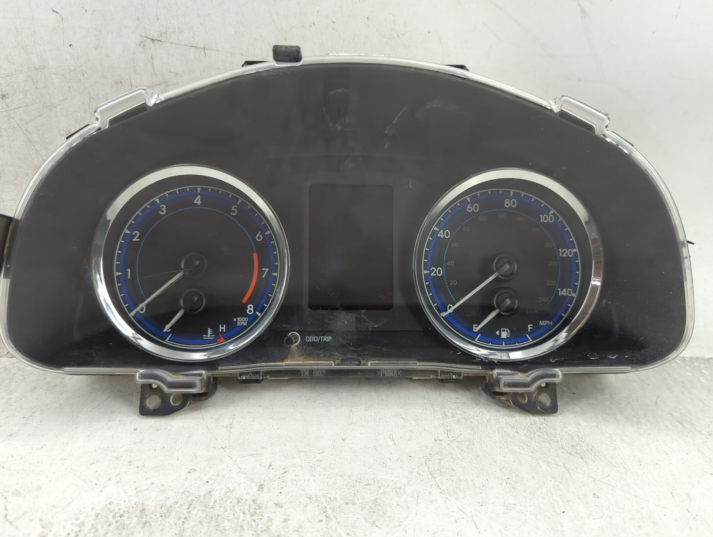 2017 Toyota Corolla Instrument Cluster Speedometer Gauges P/N:83800-F2P70-00 Fits OEM Used Auto Parts - Oemusedautoparts1.co