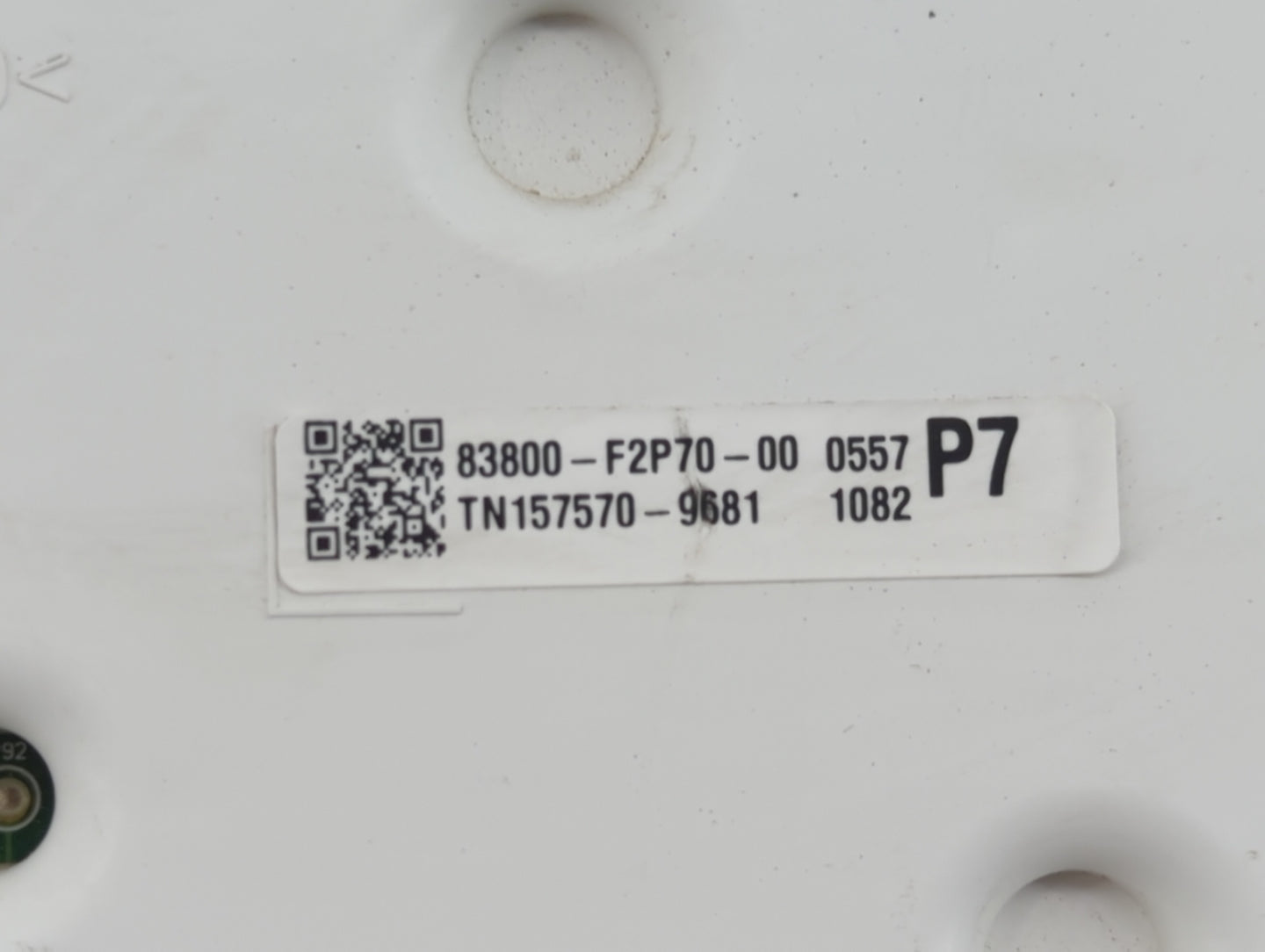 2017 Toyota Corolla Instrument Cluster Speedometer Gauges P/N:83800-F2P70-00 Miles: Fits OEM Used Auto Parts - Oemusedautopa