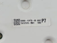 2017 Toyota Corolla Instrument Cluster Speedometer Gauges P/N:83800-F2P70-00 Miles: Fits OEM Used Auto Parts - Oemusedautopa