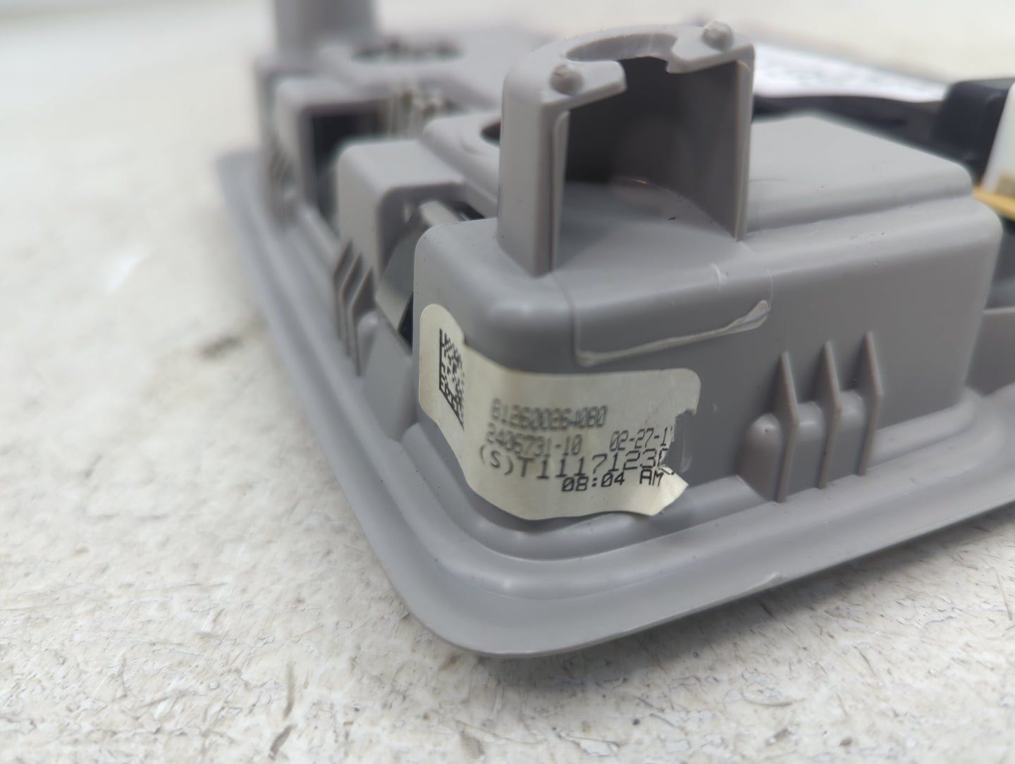 2017 Toyota Corolla Overhead Roof Console Gray - Oemusedautoparts1.com