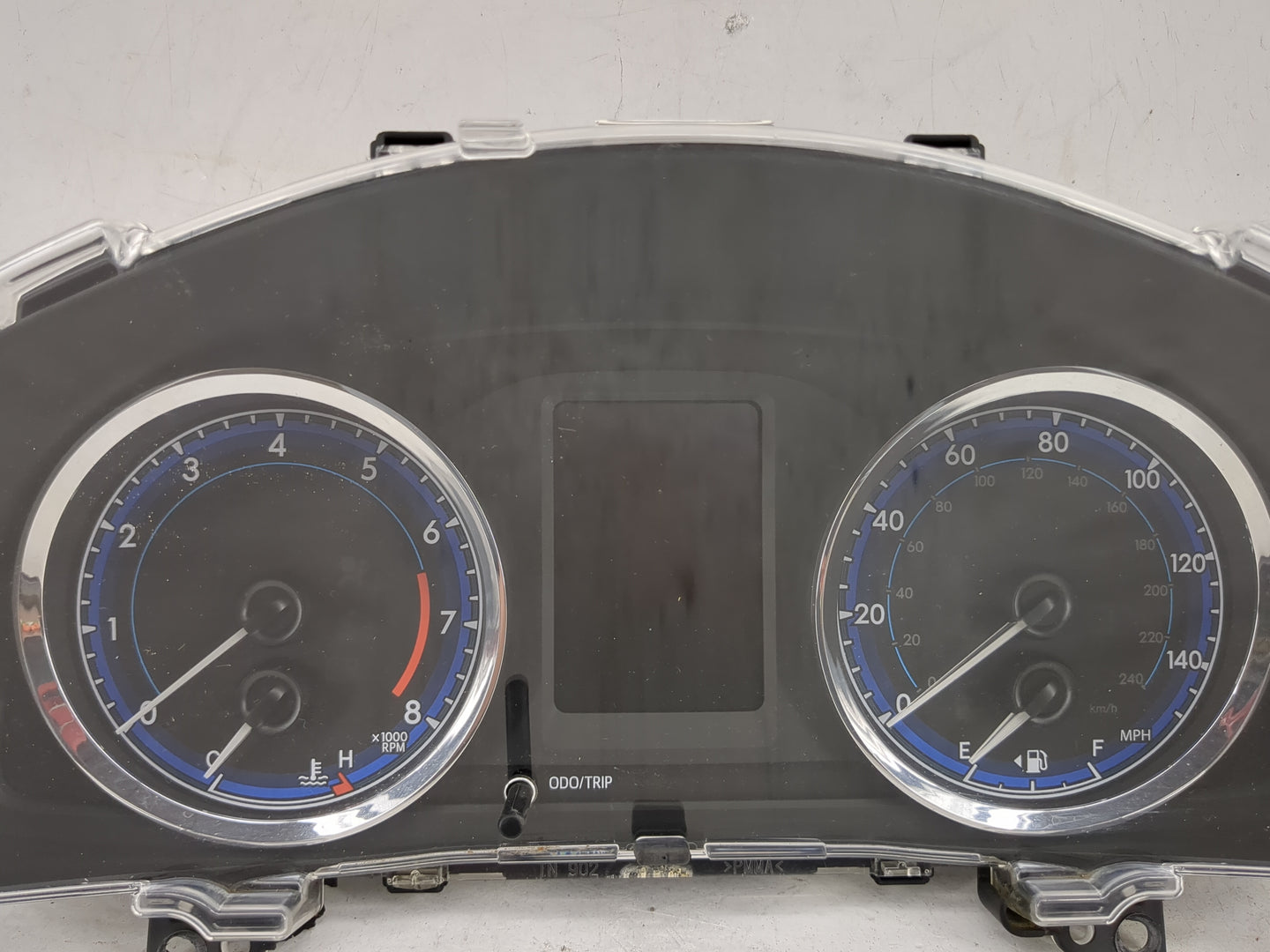 2017 Toyota Corolla Instrument Cluster Speedometer Gauges P/N:83800-F2P70-00 TN157570-9681 Miles: Fits OEM Used Auto Parts -