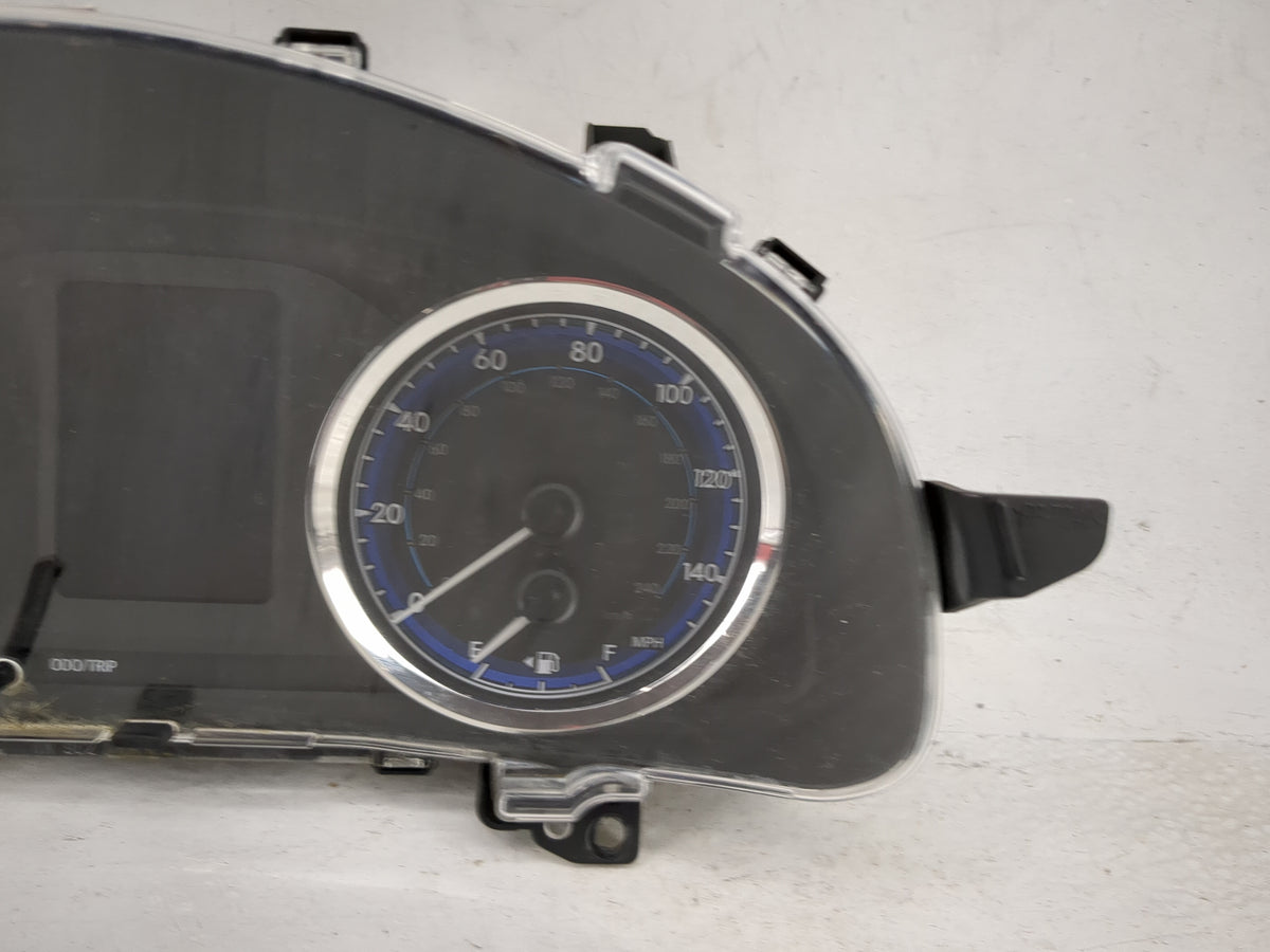 2017 Toyota Corolla Instrument Cluster Speedometer Gauges P/N:83800-F2P70-00 TN157570-9681 Miles: Fits OEM Used Auto Parts -
