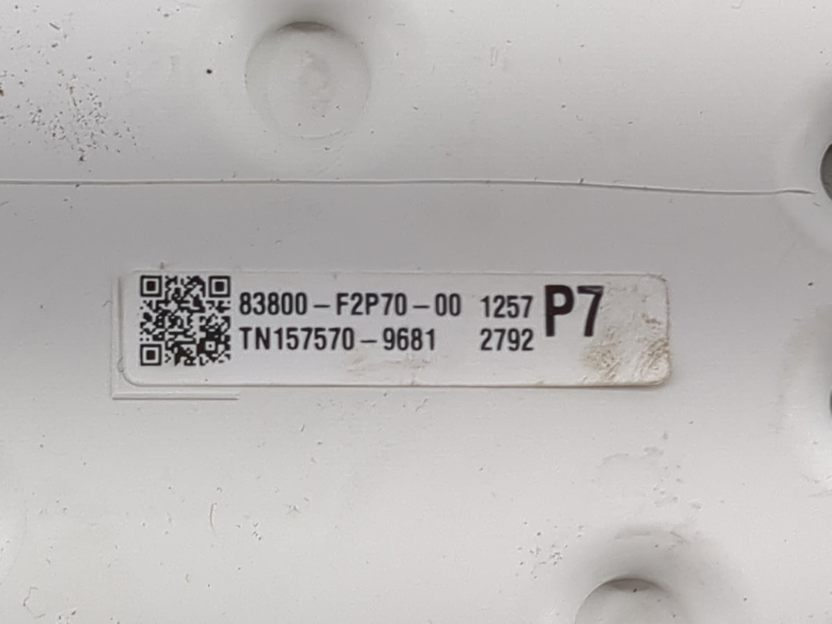 2017 Toyota Corolla Instrument Cluster Speedometer Gauges P/N:83800-F2P70-00 TN157570-9681 Miles: Fits OEM Used Auto Parts -
