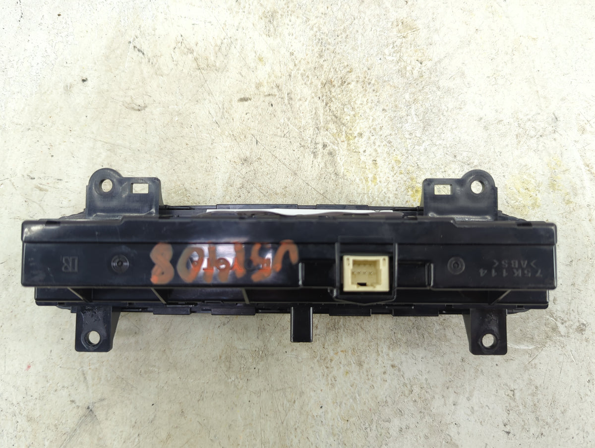 2017-2019 Toyota Corolla Climate Control Module Temperature AC/Heater Replacement P/N:55900-02A30 114-2J75 Fits OEM Used Aut