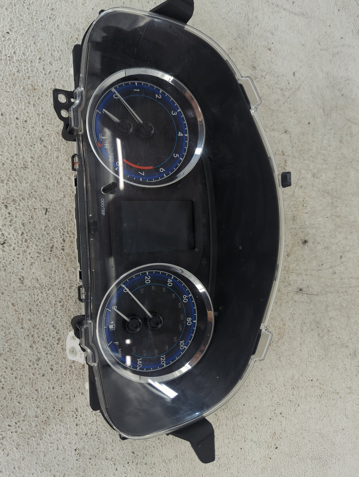 2017 Toyota Corolla Instrument Cluster Speedometer Gauges P/N:83800-F2P70-00 TN15570-9681 Miles: Fits OEM Used Auto Parts - 