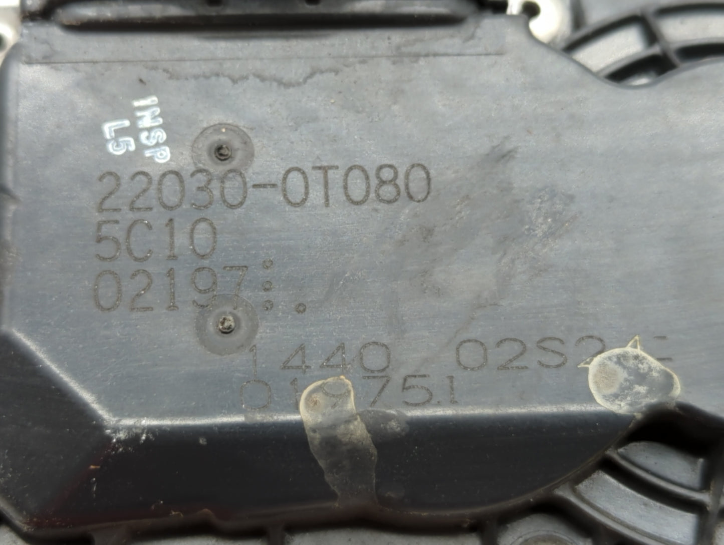 2011-2018 Toyota Corolla Throttle Body P/N:22030-0T080 Fits Fits 2011 2012 2013 2014 2015 2016 2017 2018 OEM Used Auto Parts