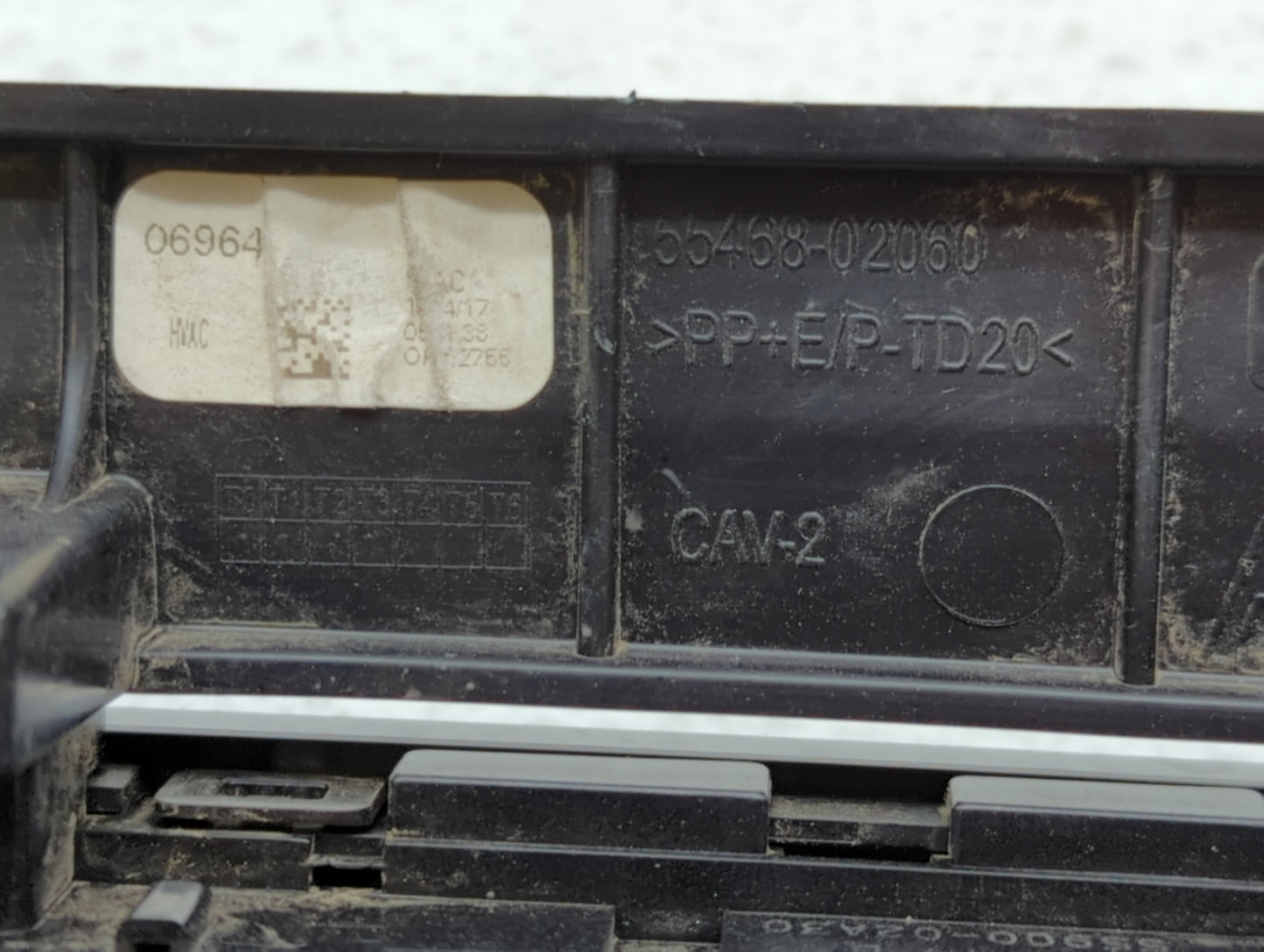 2017-2019 Toyota Corolla Climate Control Module Temperature AC/Heater Replacement P/N:06964 55900-02A30 Fits Fits 2017 2018 