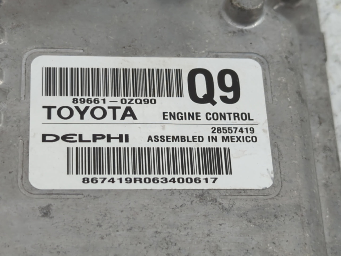 2017-2018 Toyota Corolla PCM Engine Control Computer ECU ECM PCU OEM P/N:89661-0ZQ92 89661-0ZQ91, 89661-0ZQ90 Fits Fits 2017