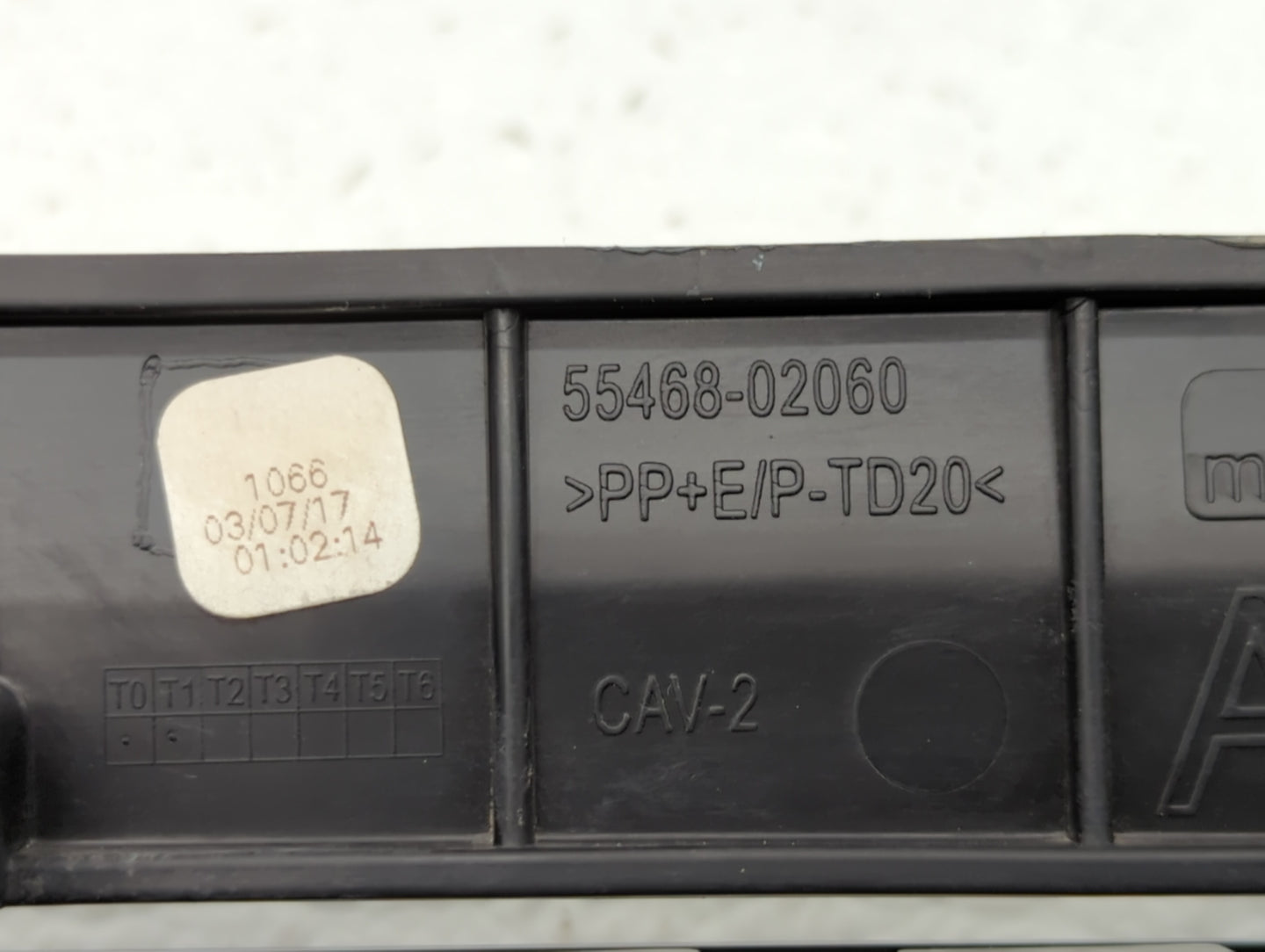 2017-2019 Toyota Corolla Climate Control Module Temperature AC/Heater Replacement P/N:06964 55900-02A30 Fits Fits 2017 2018 