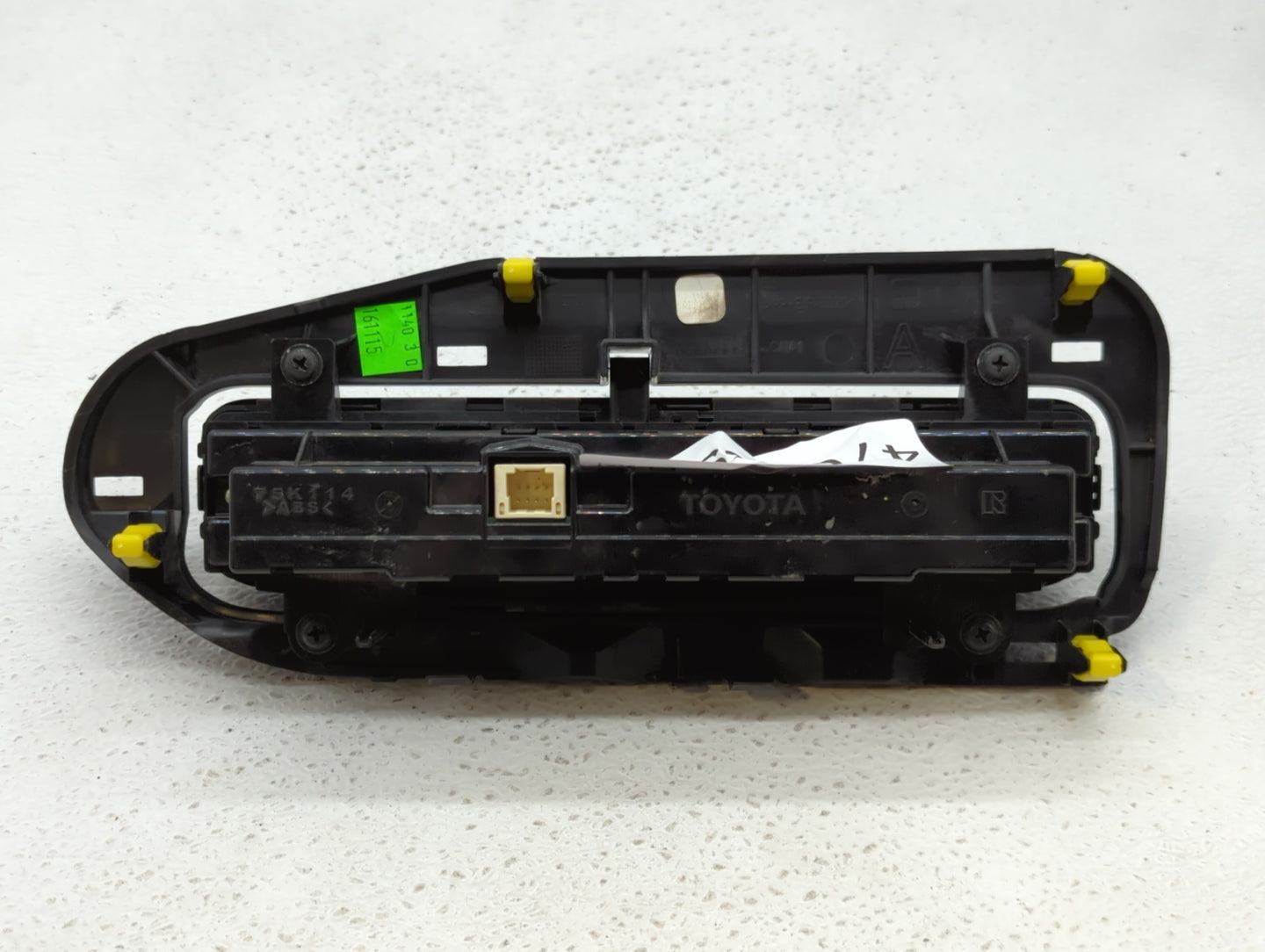 2017-2019 Toyota Corolla Climate Control Module Temperature AC/Heater Replacement P/N:55468-02060 75K114 Fits Fits 2017 2018