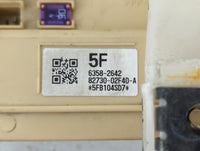 2017 Toyota Corolla Fusebox Fuse Box Panel Relay Module P/N:82730-02F40 89221-02550, 82662-02660, 82730-02F41, 82730-02G60 F