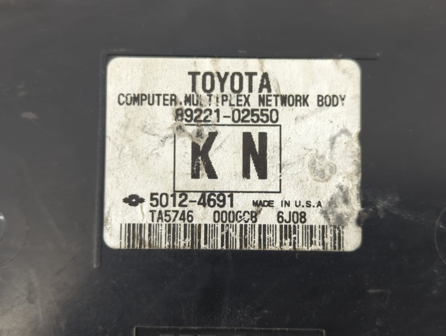 2017 Toyota Corolla Fusebox Fuse Box Panel Relay Module P/N:82730-02F40 89221-02550, 82662-02660, 82730-02F41, 82730-02G60 F