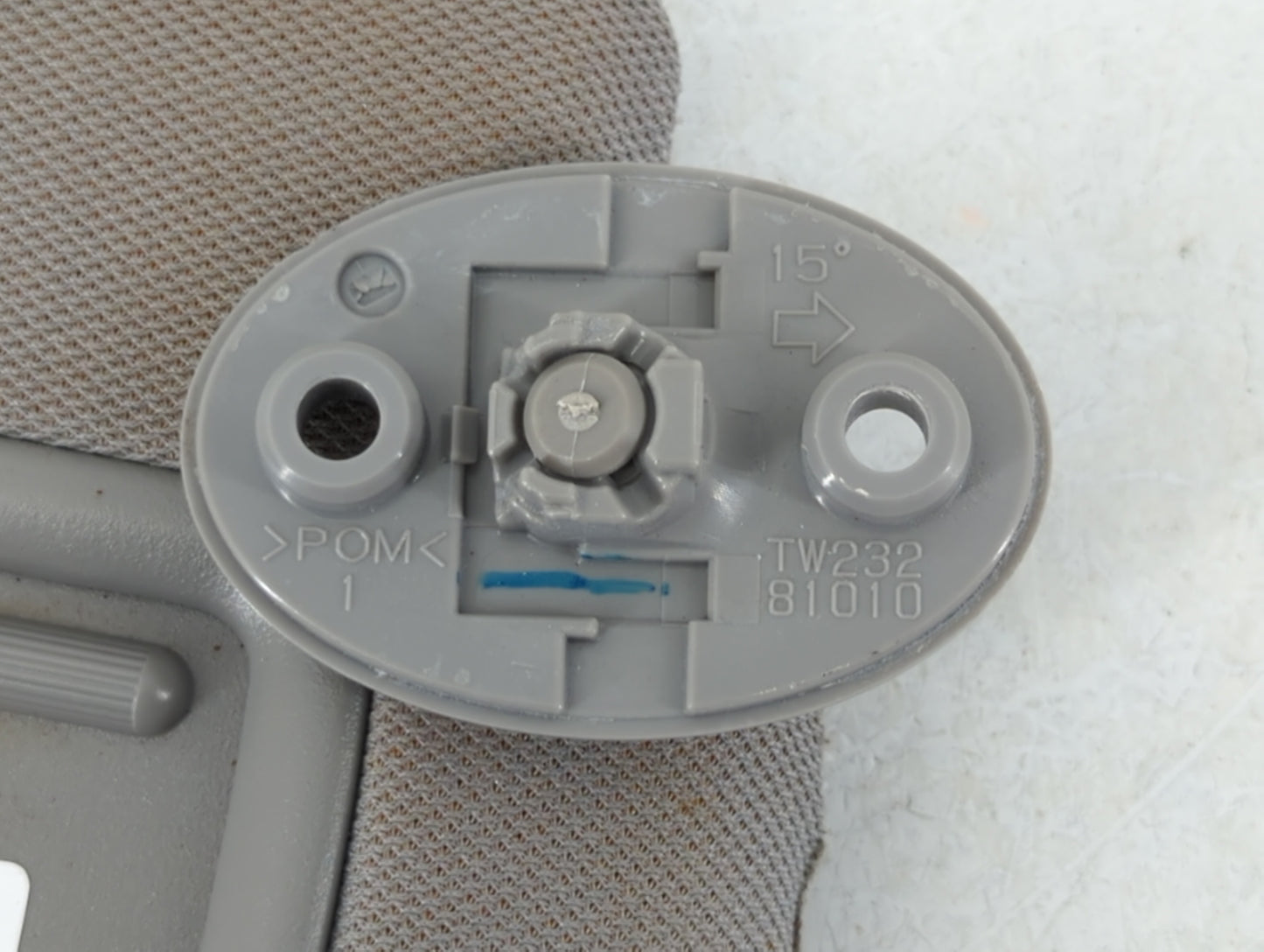 2017-2019 Toyota Corolla Sun Visor Shade Replacement Driver Left Mirror Fits Fits 2017 2018 2019 OEM Used Auto Parts - Oemus