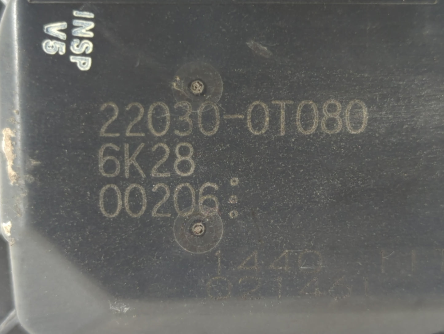 2011-2019 Toyota Corolla Throttle Body P/N:22030-0T080 Fits Fits 2011 2012 2013 2014 2015 2016 2017 2018 2019 OEM Used Auto 