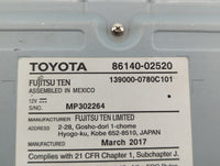 2017-2019 Toyota Corolla Am Fm Cd Player Radio Receiver - Oemusedautoparts1.com