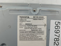2017-2019 Toyota Corolla Radio AM FM Cd Player Receiver Replacement P/N:86140-02520 Fits Fits 2017 2018 2019 OEM Used Auto P