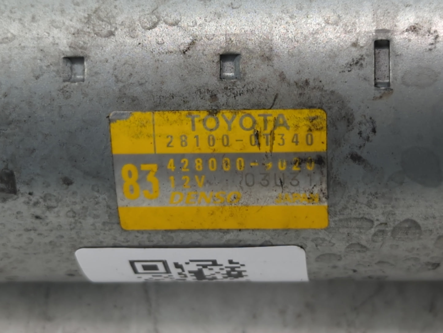 2015-2022 Toyota Corolla Car Starter Motor Solenoid OEM P/N:28100-0T340 Fits Fits 2015 2016 2017 2018 2019 2020 2021 2022 OE