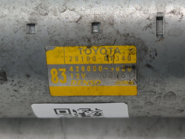 2015-2022 Toyota Corolla Car Starter Motor Solenoid OEM P/N:28100-0T340 Fits Fits 2015 2016 2017 2018 2019 2020 2021 2022 OEM Used Auto Parts