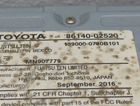 2017 Toyota Corolla Information Display Screen - Oemusedautoparts1.com