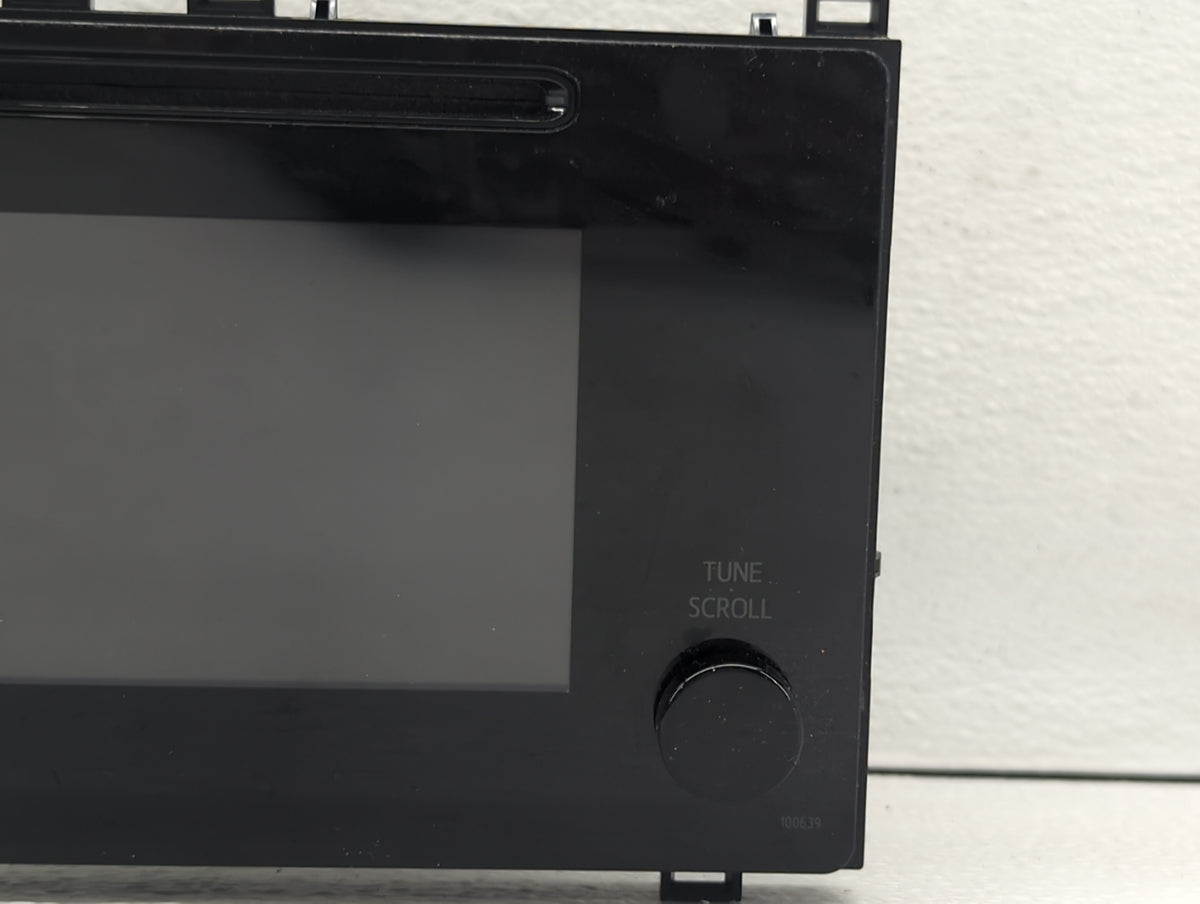 2017 Toyota Corolla Information Radio Display Screen 627062 - Oemusedautoparts1.com