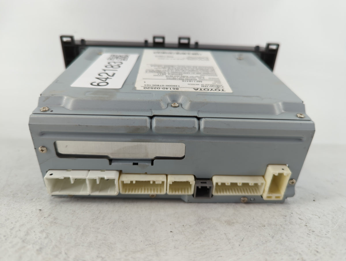 2017-2019 Toyota Corolla Am Fm Cd Player Radio Receiver 642183 - Oemusedautoparts1.com