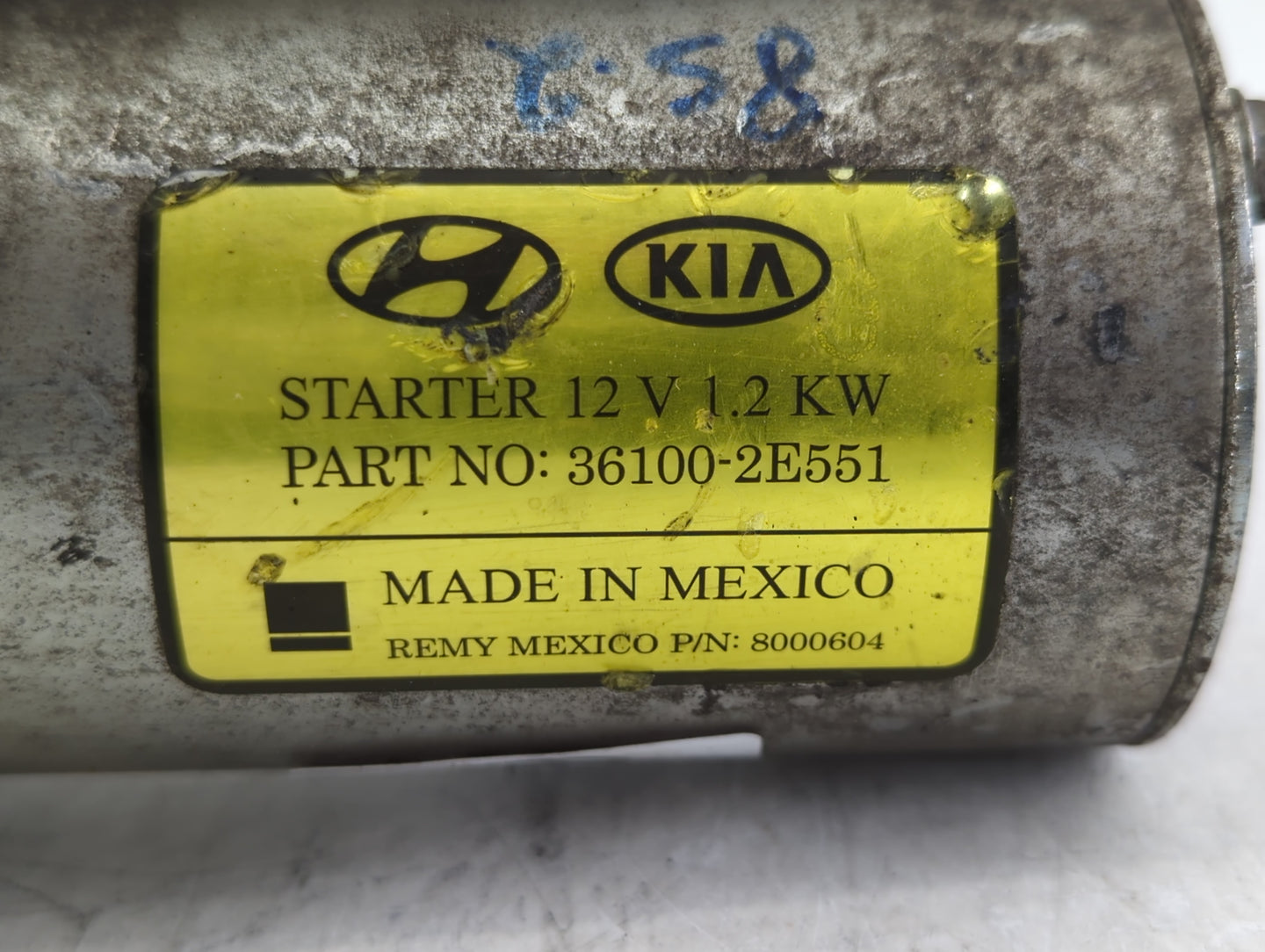 2015-2022 Toyota Corolla Car Starter Motor Solenoid OEM P/N:36100-2E551 Fits Fits 2015 2016 2017 2018 2019 2020 2021 2022 OE