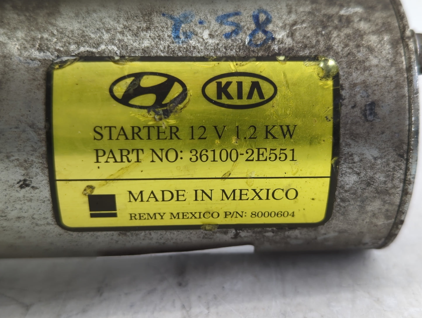 2015-2022 Toyota Corolla Car Starter Motor Solenoid OEM P/N:36100-2E551 Fits Fits 2015 2016 2017 2018 2019 2020 2021 2022 OE